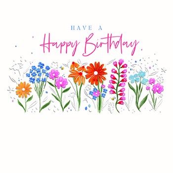 Ling Design - BDAY OPEN/Birthday Blooms - II1499