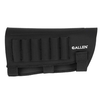Allen Mesa Neoprene Buttstock Shell Holder .223 Rem - .300 Win Mag 6 Rounds