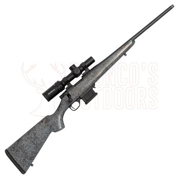 Howa Mini Action 7.62x39 Blued 22" Grey Carbon Stock + Nikko Stirling Octa 1-8x24