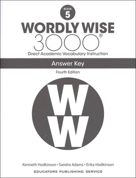 Wordly Wise 3000 Book 5 Ans Key 4th Edition