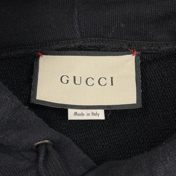 Gucci Manifesto mask logo hoodie - Pre-Owned - view 3