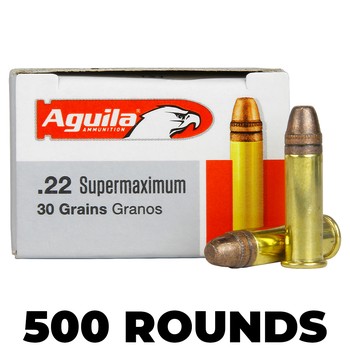 Aguila Super Max Hyper .22 30gr 500 Rounds 1700fps