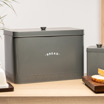ARTISAN STREET BREAD STORAGE BIN - SMOKE GREY