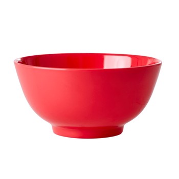 RICE MELAMINE SMALL BOWL - RED