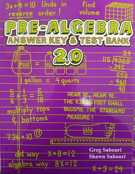 Pre-algebra A Teaching Textbook