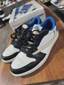 Jordan 1 Retro Low OG SP Fragment x Travis Scott Pre-Owned [2037] - view 2