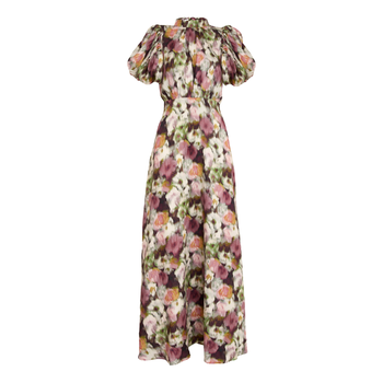 Nadia Maxi Dress · Andorra Red Print