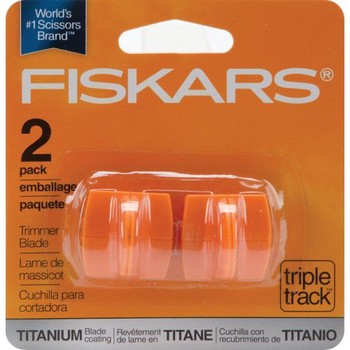 Fiskars Tripletrack High-profile Titanium Blades 2/pkg-straight