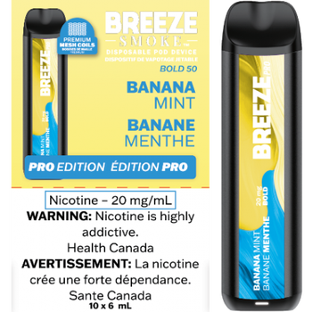 Breeze Pro 2000 BREEZE SMOKE PRO - Banana Mint