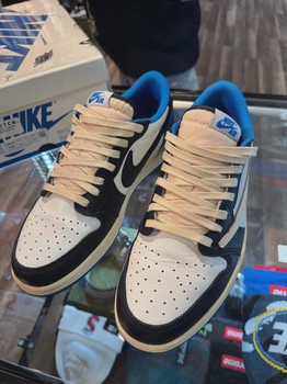 Air Jordan 1 Retro Low Original SP Fragment  x Travis Scott • Pre-Owned [0459] - view 2