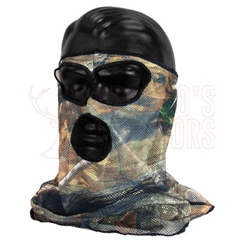 Outdoor Outfitters Mesh 3/4 Mask/Veil  Forest Camo