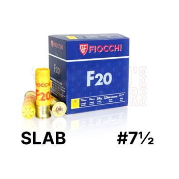 Fiocchi F20 Trap 20G 24gr #7.5 Slab