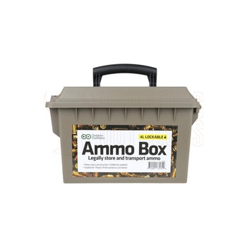 Outdoor Outfitters .30 Cal Polymer Lockable Ammo Box 4L
