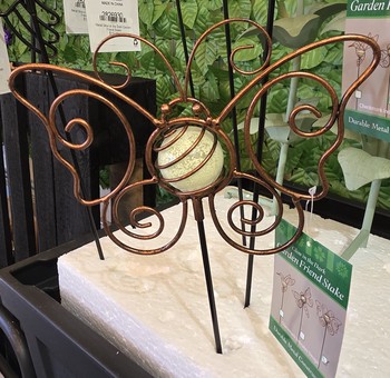 Metal Glow in the Dark Garden Friends Stakes