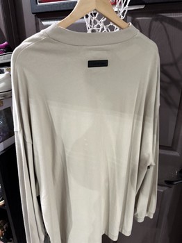 Fear Of God Essentials Classic Long Seeve Tan - view 3