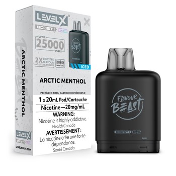 Level X Flavour Beast G2 Boost 25K Pod - Arctic Menthol