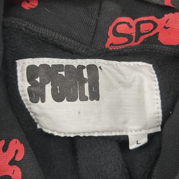 FW24 Sp5der Sex AOP Hoodie Black • Pre-Owned [3998] - view 6