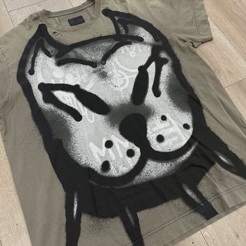 Givenchy x Chito spray-paint effect Men T-shirt • Pre-Owned [6242] - view 2