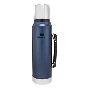 STANLEY CLASSIC 1 LITRE VACUUM FLASK - NIGHTFALL BLUE