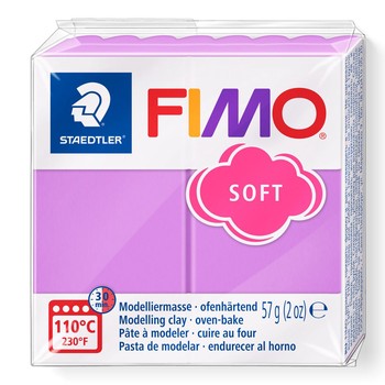 FIMO soft 57g lavender clay