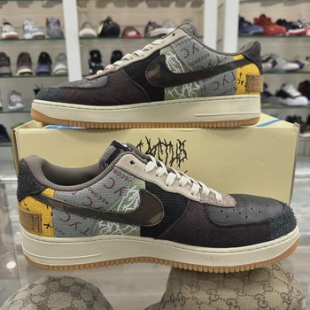 Nike Air Force 1 Low Travis Scott Cactus Jack • Pre-Owned [2323] - view 8