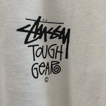 Stussy Tough Gear white tee • Pre-Owned [5939] - view 5