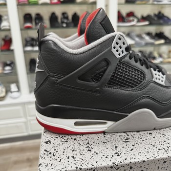 Air Jordan 4 Retro Black Red Reimagined • Pre-Owned [9881] - view 5