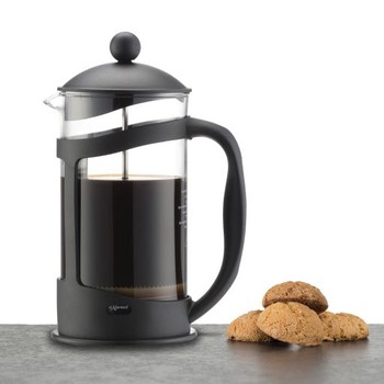 BLACK FRAME 8 CUP CAFETIERE