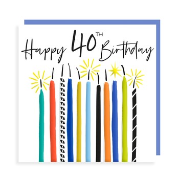 Rosanna Rossi - Happy Birthday 40 - Candles - FR 097