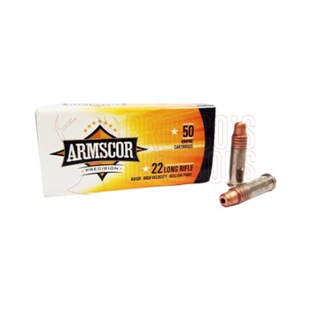 ARMSCOR High Velocity HP .22LR 40gr