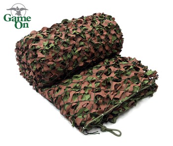 Game on Mesh Backed Camo Net 3m X 3m