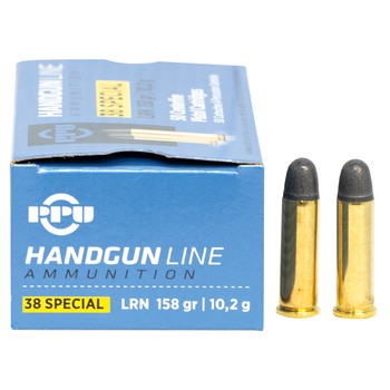 PPU .38 Special LRN 158gr