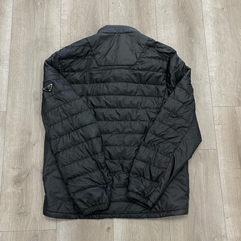Prada Down Jacket Black with Hood - Pre-Owned - view 2
