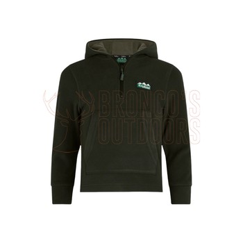 Ridgeline Kids Ballistic Fleece Hoodie Deep Forest