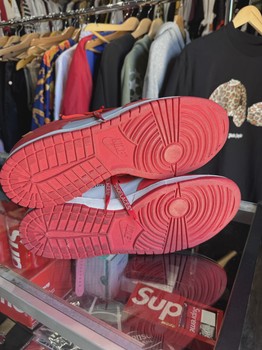 Nike Dunk Low Off-White University Red (OG NONE) • Pre-Owned [0730] - view 3
