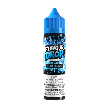 Flavour Drop - Bomb Blue Razz 60ml Salt - 20mg