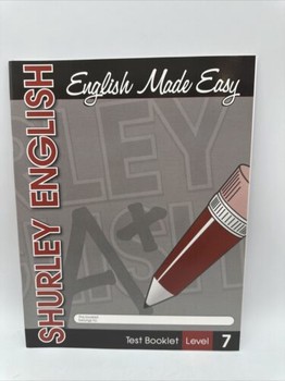 Shurley English Made Easy Test Booklet Level 7