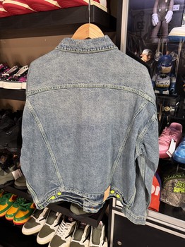 Purple Brand Blue Denim Jacket Neon Acc - view 2