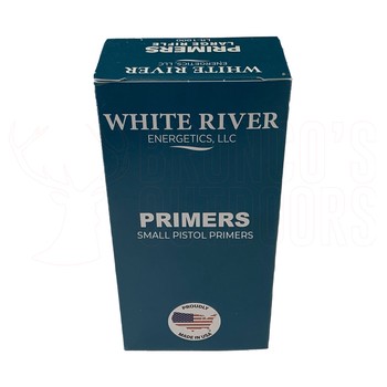 White River Energetics Small Pistol Primers x1000