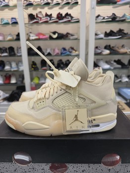 Air Jordan 4 Retro Off-White Sail (Women's) • Pre-Owned [1159] - view 6