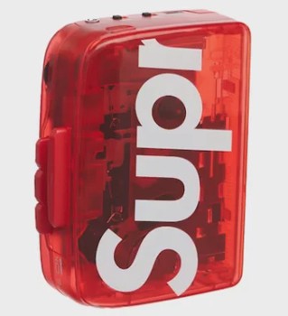 Supreme IT'S OK TOO Cassette Player Red • Brand New [3093] - view 2