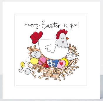 Rachel Ellen - Easter Pocket Rocket - Happy Easter To You/Hen With Eggs & Little Chick - EROCK05
