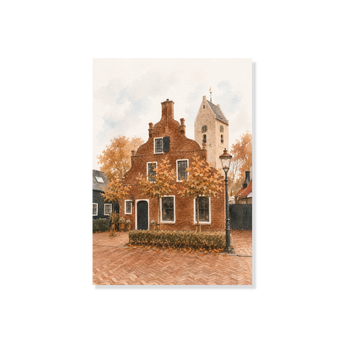 Plek kaartje · Herfst dorp