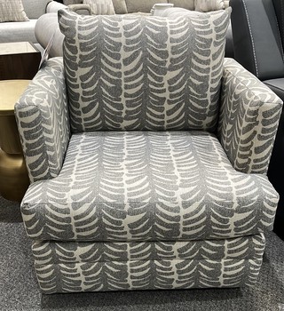 St. Charles mineral swivel chair