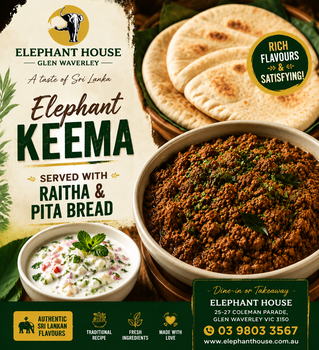 Keema & Raita with Flat Bread (only on shop visits)