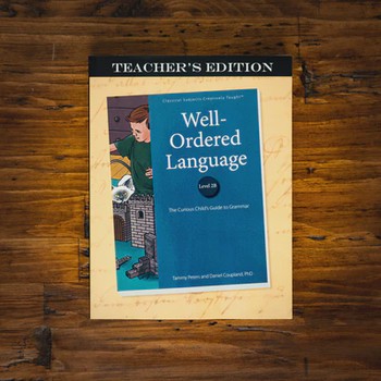 Well-Ordered Language Level 2B Teacher Edition