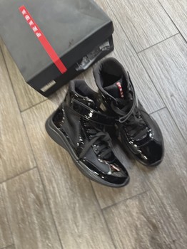 Prada American Cup Black High • Pre-Owned [6612] - view 2