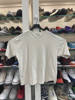 Rhude Flocked Burnout Tee Vintage "WHITE" • Pre-Owned [1192] - view 2
