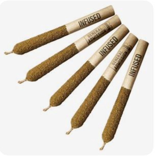 General Admission Strazzleberry Infused (Pre-Roll) / 2.5g / Infused Pre-Rolls (5) / Indica