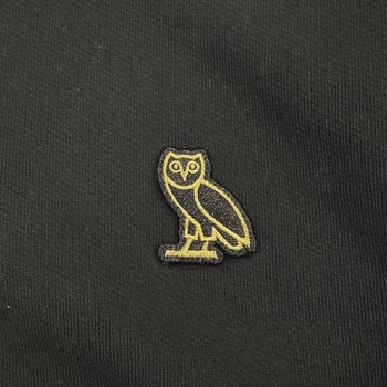OVO (October's Very Own) Classic Owl Quarter-Zip Mockneck Sweatshirt • Pre-Owned [8000] - view 5